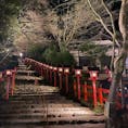 京都　貴船神社
インスタでよく見る写真！紅葉散っちゃってた〜😢🍁