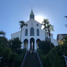 大浦天主堂🏛
神聖な感じがして空気が澄んでいたような〜きれいでした😌