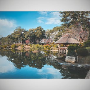 #広島　#縮景園