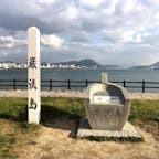 巖流島（がんりゅうじま)
山口県下関市にある関門海峡に浮かぶ島（無人島）。正式な島の名前は船島（ふなしま）で住所は「下関市大字彦島字船島」となっている。

此の島で宮本武蔵vs佐々木小次郎の試合が有りました。
勝負は宮本武蔵が勝ちますが、武蔵は試合時刻寄り遥かに遅れて来ます、私は思います、コレは試合で戦では有りませんので、武蔵にペナルティが課せられても致し方無しと思います。
宮本武蔵は、何が何でも勝てば良いと言う戦法ですね。

今の時代なら佐々木小次郎の不戦勝ですね。

　#サント船長の写真