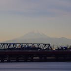 東京から眺める富士山