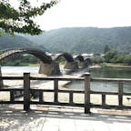 錦帯橋（きんたいきょう）は、山口県岩国市の錦川に架橋された、木造のアーチ橋である。

#全国橋巡り　#サント船長の写真　#岩国市