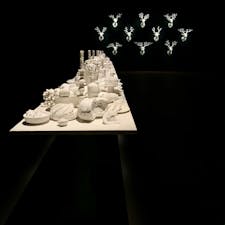 ﻿
最後の晩餐
﻿
﻿
﻿
#kadokawaculturemuseum ﻿
#tokorozawasakuratown #tokorozawa﻿
#library #museum #art #artmuseum﻿
#kenandjuliayonetani #dysbiotica﻿
#lastsupper #米谷健ジュリア﻿
#クリスタルパレス #ウランガラス ﻿
#角川武蔵野ミュージアム ﻿