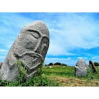 キルギス
バラサグン遺跡の石人