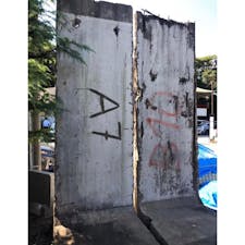 ベルリンの壁
此の壁面は西側ですね、

#サント船長の写真　#サントの歴史的遺産