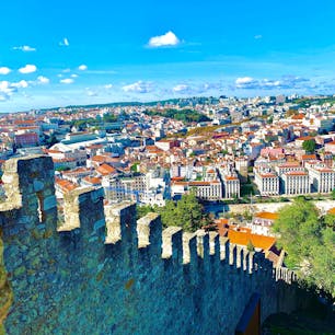 リスボンのサンジョルジェ城からの眺め

#ポルトガル　#リスボン　#アルファマ　#サンジョルジェ城