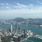 リッツカールトン香港は、客室が106〜118階と超高層ホテル。116階のラウンジからの眺めは超絶景❗
#香港 #リッツカールトン