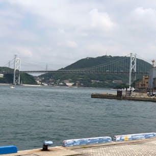 門司港レトロからの関門橋