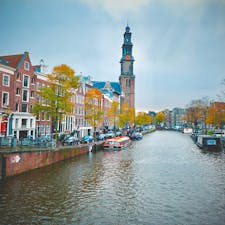 アムステルダムの西教会

#アムステルダム #運河 #教会