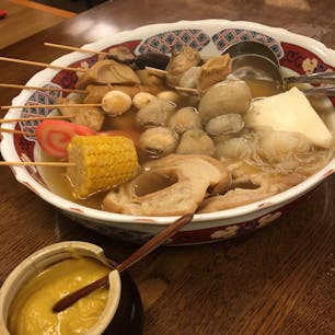 1回目の注文
車麩とつぶ貝は必食。