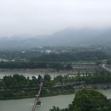 四川省都江堰　紀元前3世紀の水利施設