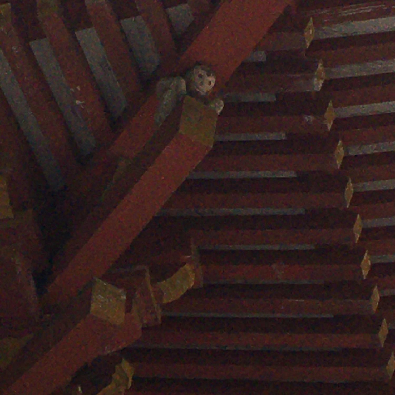 日吉大社 ひよしたいしゃ の投稿写真 感想 みどころ 大社を護っている神猿 まさる 楼門の四隅を支えています トリップノート