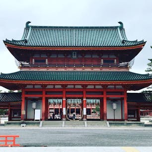 京都。平安神宮。
