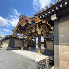 二条城の唐門

二条城にある重要文化財建造物。二の丸御殿の正門。四脚門でその屋根の前後に唐破風を備え、門として最も格式が高い。
冠木（かぶき）の上はすべて彫刻で埋め尽くされ、龍や虎といった霊獣に加え、鶴・亀・松竹梅といった長寿や吉祥を象徴するモチーフが刻まれている。

#サント船長の写真　#京都　#唐門　#世界遺産