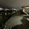 雨上がりの京都三条大橋