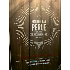 福山　PERLE
久々に行ったBar。
pizzaが美味しかった。