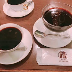 大阪　丸福珈琲
本場の丸福珈琲店へ
意外とプリンが美味しいです