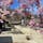 福島県南会津　大内宿
4月末でも山桜が咲いていた