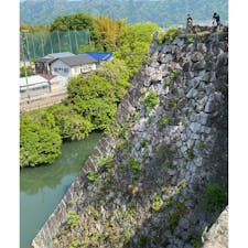 これが、日本で1、2の高さの石垣。