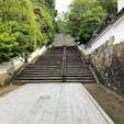 鶴山公園への階段
