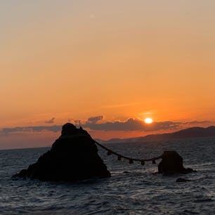 #夫婦岩 #日の出