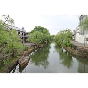【岡山県】
倉敷美観地区
あいにくの雨でした。