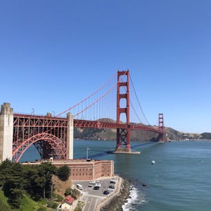 ゴールデンゲートブリッジ in San Francisco🇺🇸2018/5/30-6/1 サンノゼ からカルトレインで。