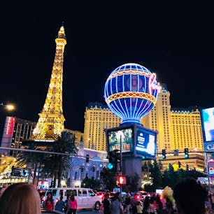 ラスベガス🇺🇸 2018/6/11-12 眠らない街。華やかすぎて街全体がテーマパークのよう🎡都会はあまり好きではないのだけどラスベガスは好き！