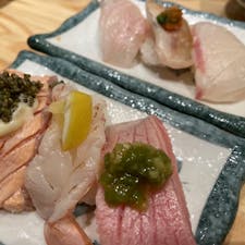 #すし酒場さしす#サーモン好き♡
#ギリギリ入れた#タイムツリー