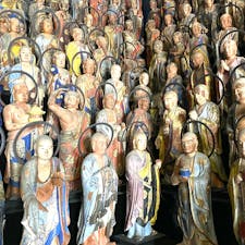 中山観音の五百羅漢
此処は西国霊場二十四番札所で中山寺と言います。

親兄弟の顔が見たければ中山観音へと言われて居ます。

日本全国神社仏閣数あれど、エスカレーター・エレベーターがあるのは少ないですが、中山観音には有ります。

#サント船長の写真 #西国霊場札所巡り　#仏像