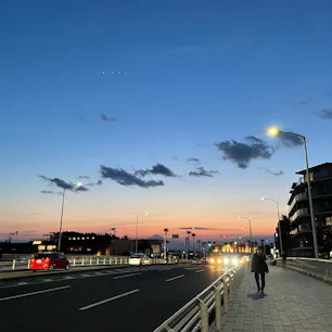 ＃ある日の空#江ノ島