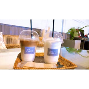 #ココナッツミルクジュース
#カフェラテ

#愛知
#田原
#BaliCAFE 42