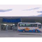 直島　かぼちゃバス　草間弥生