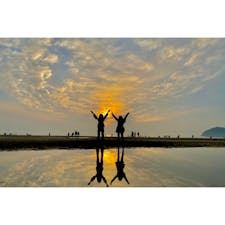 #父母ヶ浜
#香川
#夕日