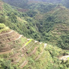 フィリピン　バナウエ

2,000年以上に渡って継承されてきたことから、1995年に世界文化遺産に登録されました。海抜1,500mの高地に位置していて見晴らしがよく、特にサンライズ・ビューポイントが人気です。あぜ道には花々が咲いていて田んぼとのコントラストが見事です。

#サント船長の写真　#フィリピン　#フィリピン世界遺産