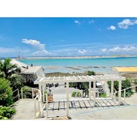 沖縄
#ウミカジテラス
#何気ない一枚
#青い空
#青い海