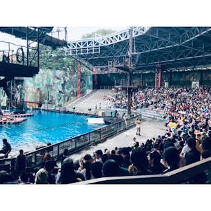 シンガポール　ユニバーサルスタジオ　ウォーターワールド