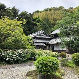 約300年前に建てられた、大鐘家。国の重要文化財です。
静岡県牧之原市にあります。