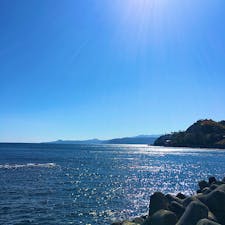 神奈川県の湯河原海浜公園に行きました