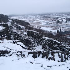 アイスランド　シングヴェトリル
地球の割れ目
