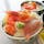 函館「二番館」の海鮮丼。8点盛りの丼にシジミの味噌汁とお新香が付いて、500円。味も量も大満足でした。2021.05.30
