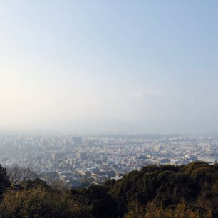 青蓮院将軍塚大日堂
お寺の中で一番すきです
駐車場無料でこの山の展望スポットが
青龍殿とあそことあそこで３つもあっちゃう最高な場所。
