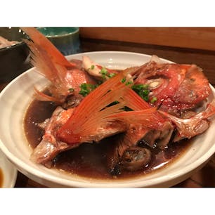 伊豆　魚八寿司
伊豆といえば金目鯛！
握り寿司も絶品でしたが、金目鯛も美味しいかったー！
