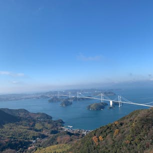 ここからの景色も
ワクワクする場所

四国へ向かう途中！
天気も最高☀️
#亀老山展望公園