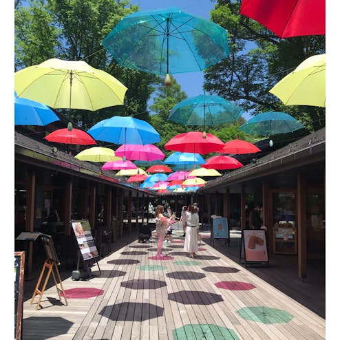 軽井沢アンブレラスカイ