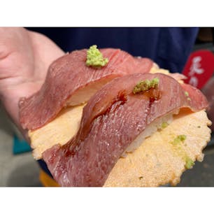 #サーロインステーキ寿司