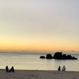 沖縄北谷　アラハビーチ
夕空を見ながら語り合う人たちが多くいた。
ゆっくり時が流れていたなぁ。
素敵な時間の使い方(^^)