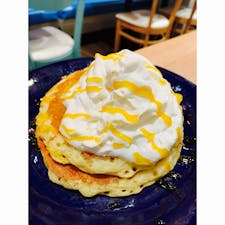 マンゴーのパンケーキ