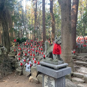 商売繁盛の神社
豊川稲荷
狐様がたくさん