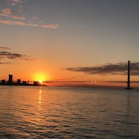 日の出
大蔵海岸
明石海峡大橋